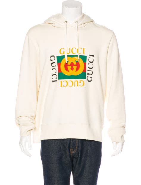 gucci red gg hoodie|Gucci distressed hoodie.